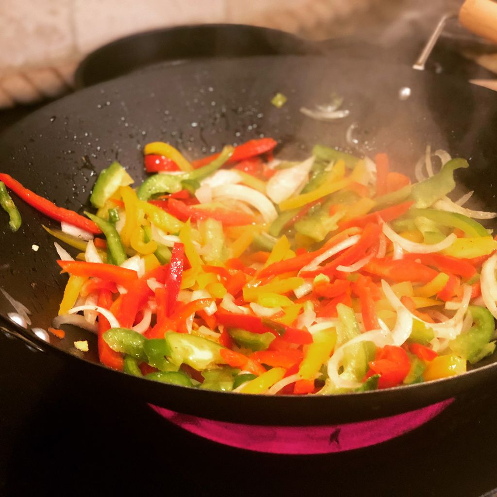 Seared Vegetables & Sweet Peppers