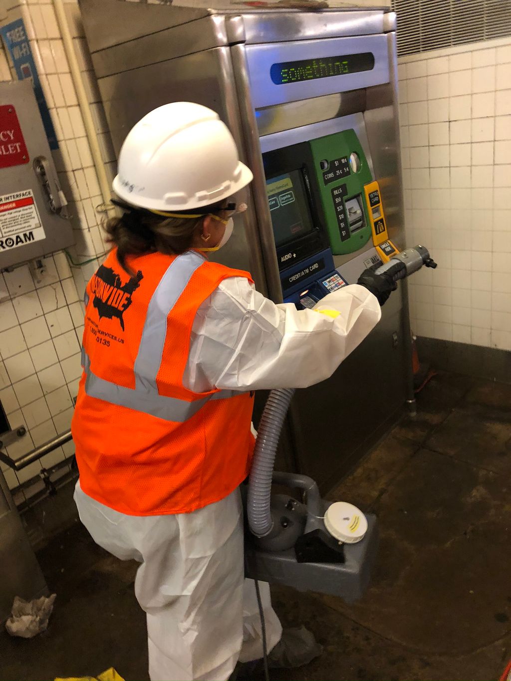 Subway Disinfection