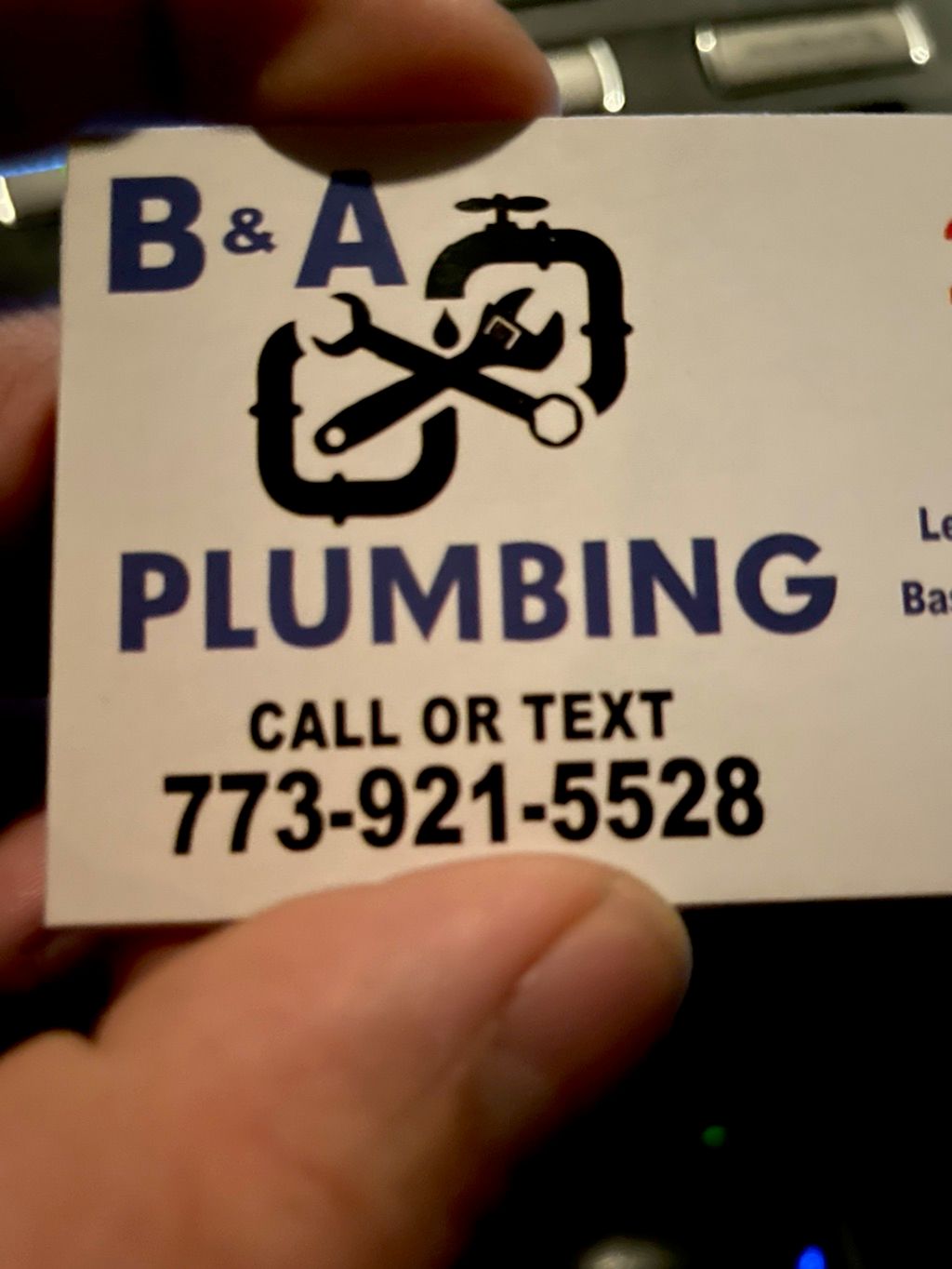B&A plumbing and sewer