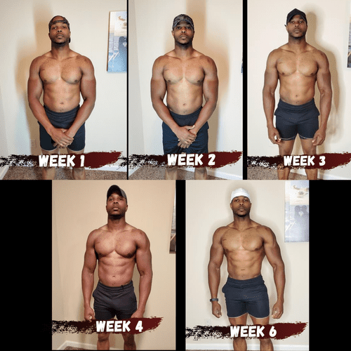 6 Week transformation