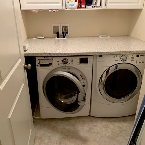 I don’t know where to begin! I had a washer, dryer