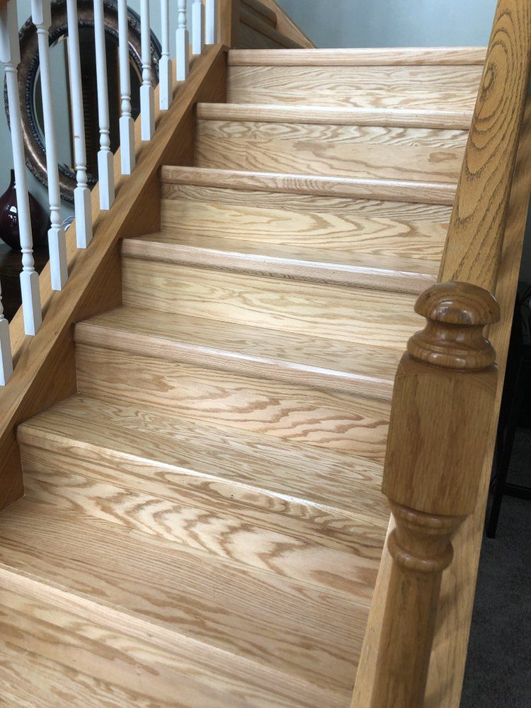 Stairs finish - April 2019
