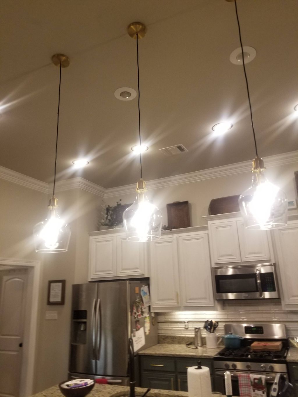 light fixture install 
