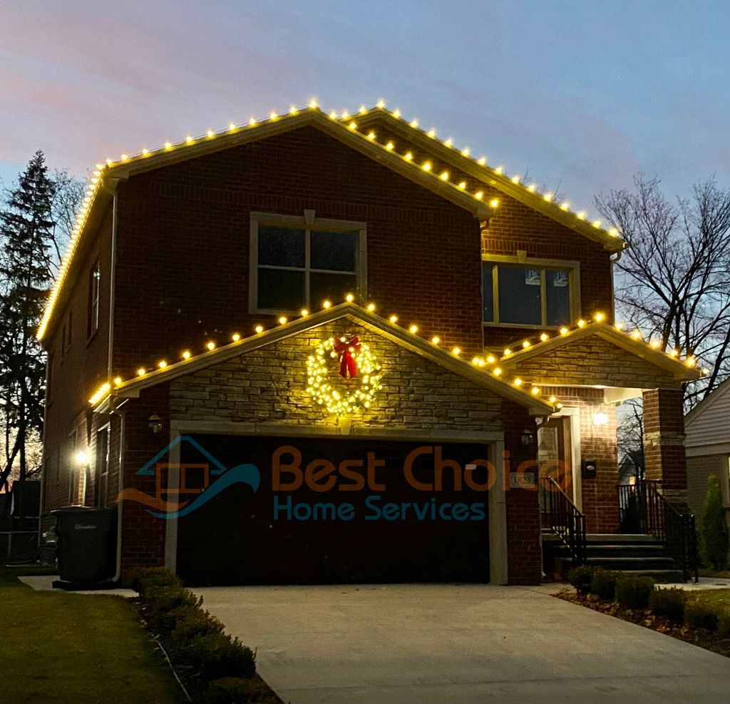 Warm White roofline- Dearborn,Mi