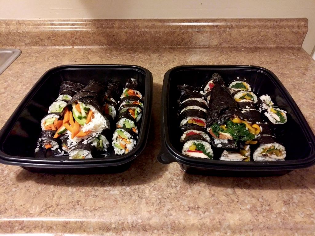 vegan sushi