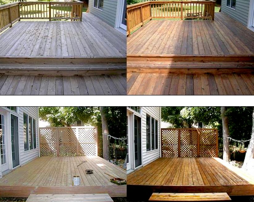 Deck Staining and Sealing