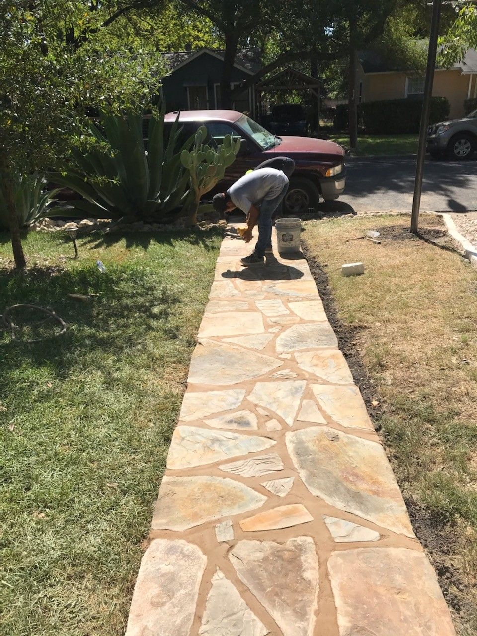 Flagstone Walkway 