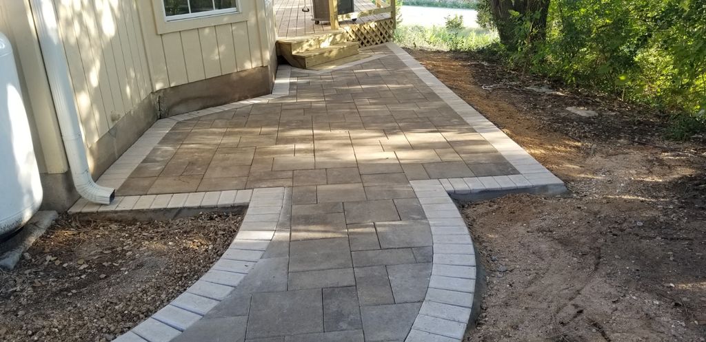 Paver Patio in Austin, Texas