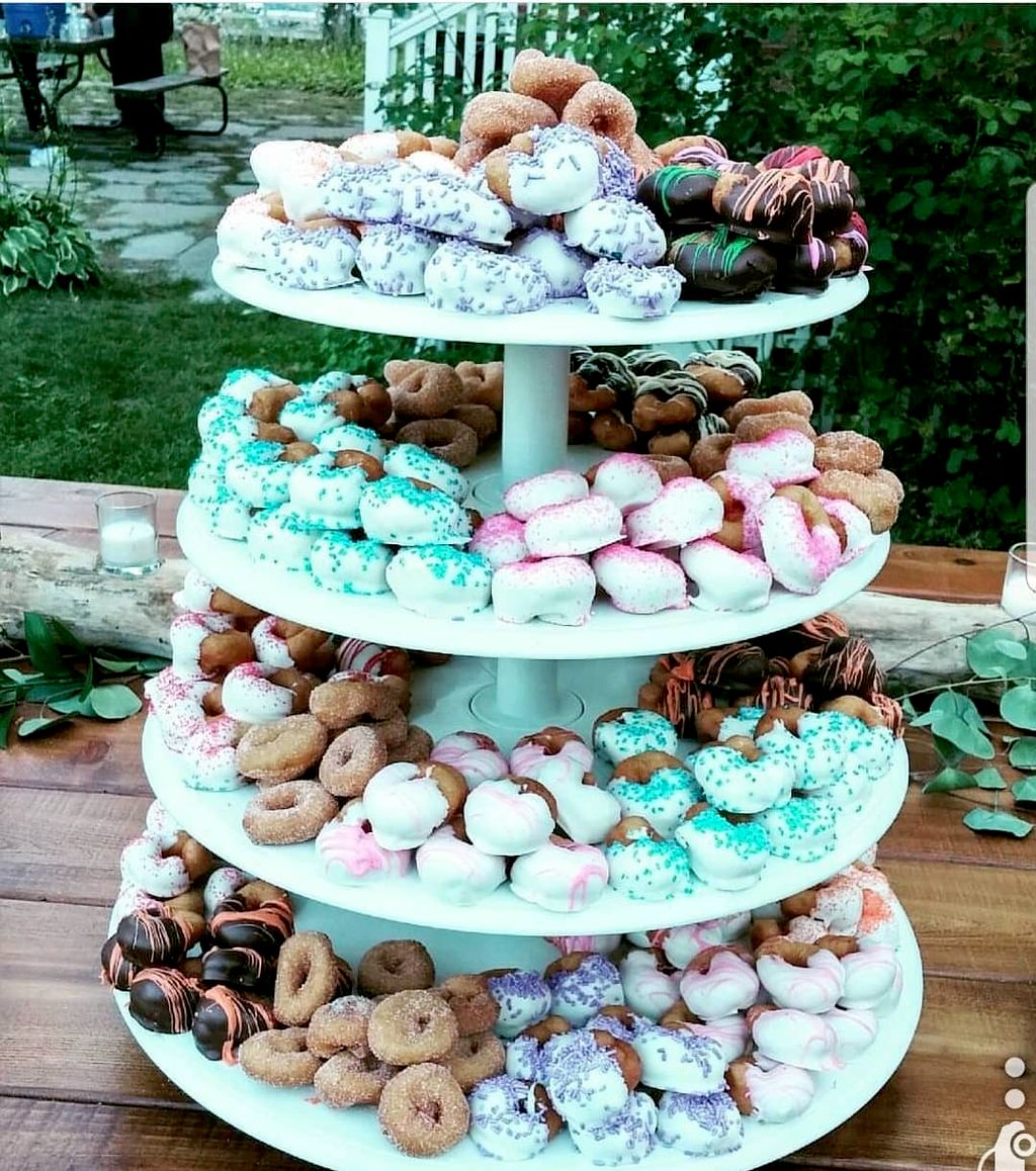 Mini Donut Cake