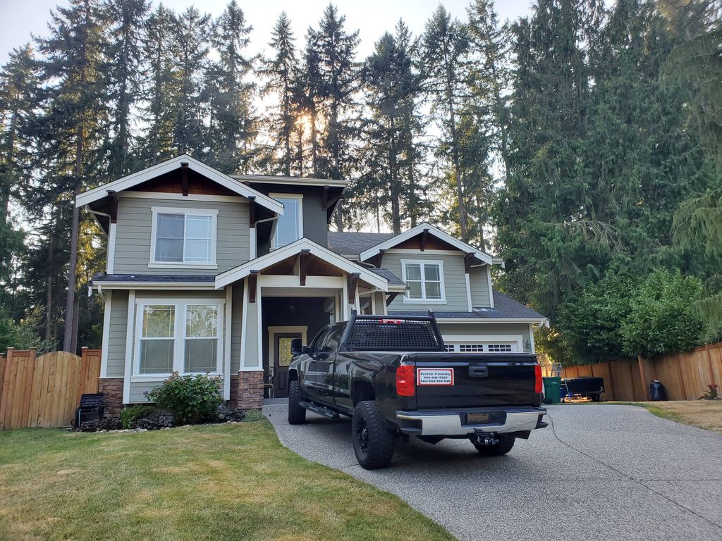 Exterior painting Woodinville 