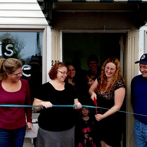 Ribbon cutting at our West Dennis office (October 