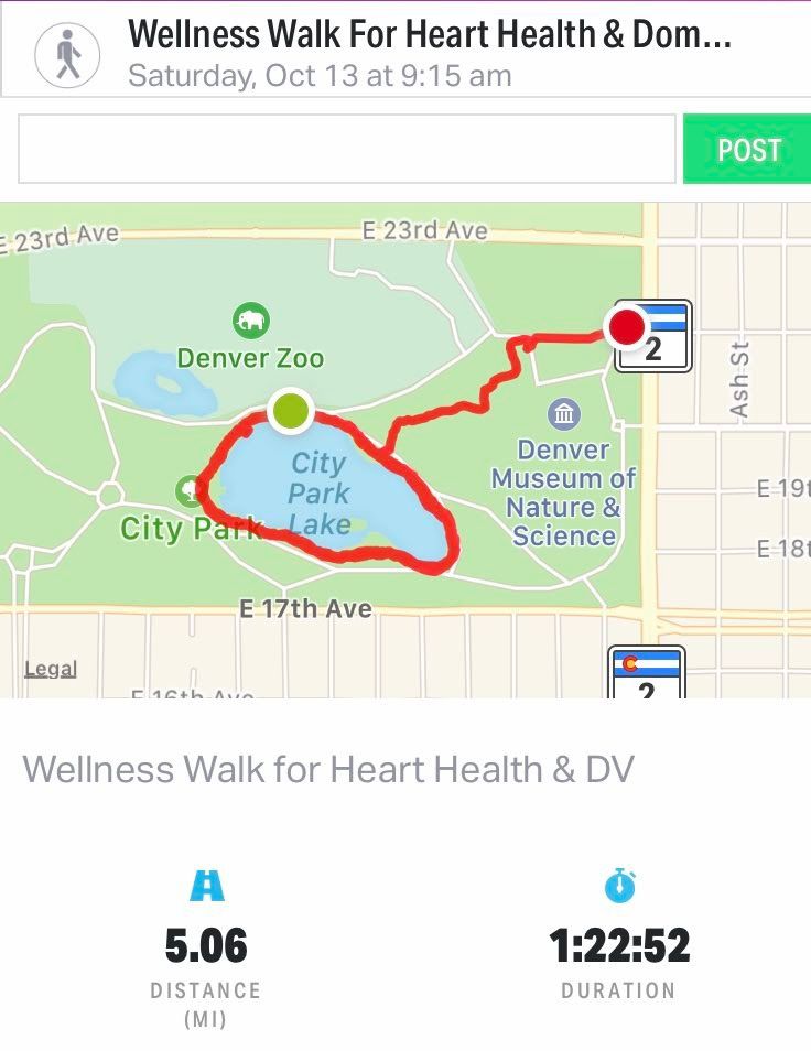 Wellness Walk for Heart Health & Domestic Violence
