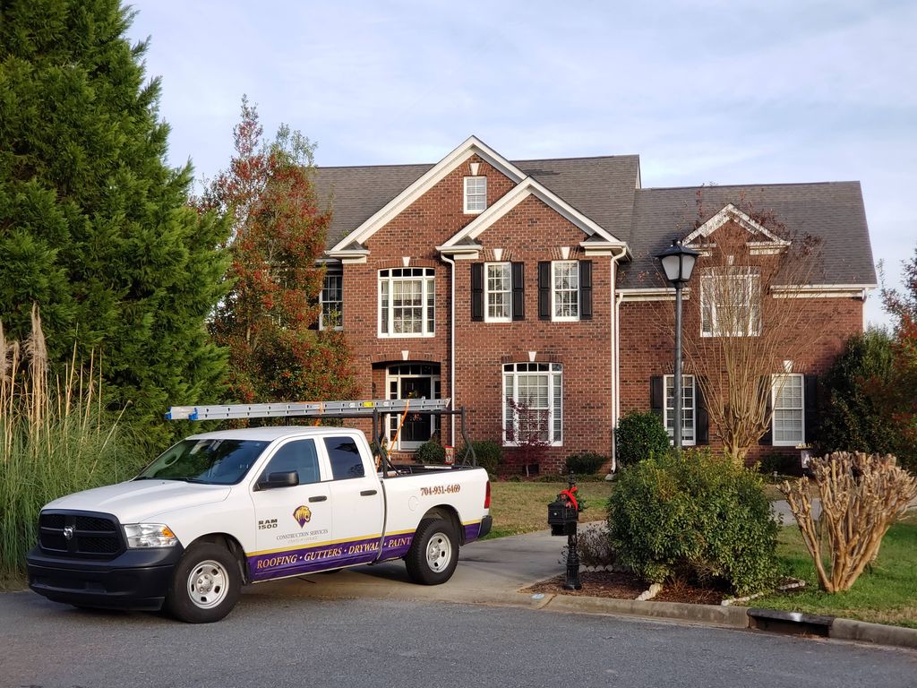 Roof Repair & Painted Shutters 
