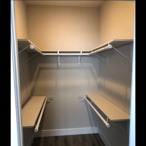 Edwin designed a closet for me, down to every last