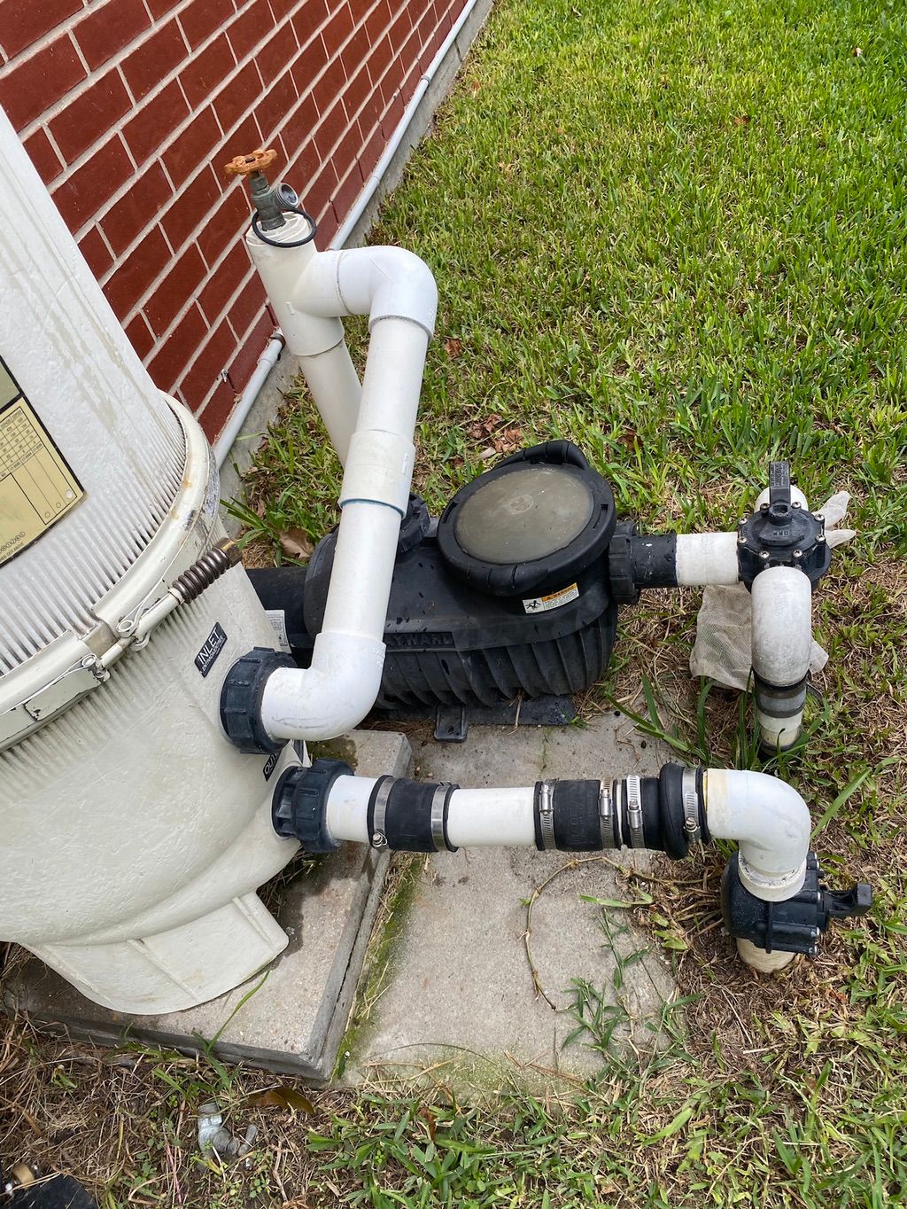 Pool pump changed within hours of first contact. E