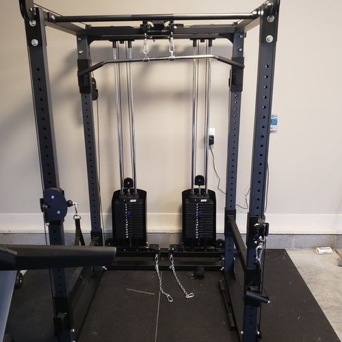 Did a great job in assembling a fitness equipment.