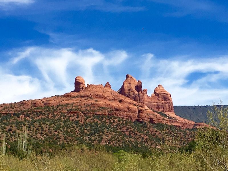 Reiki Training outdoors, Sedona 