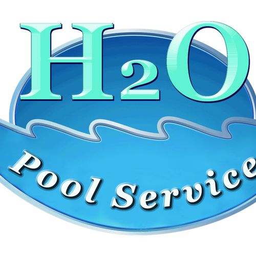 H2O Pool Service Logo