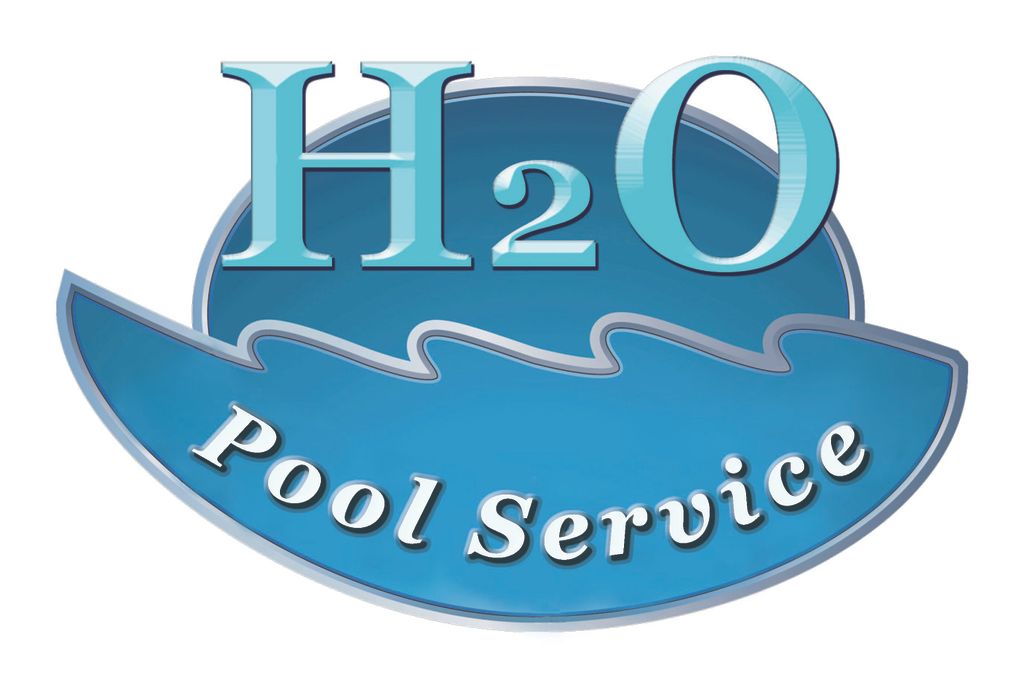 H2O Pool Service Logo