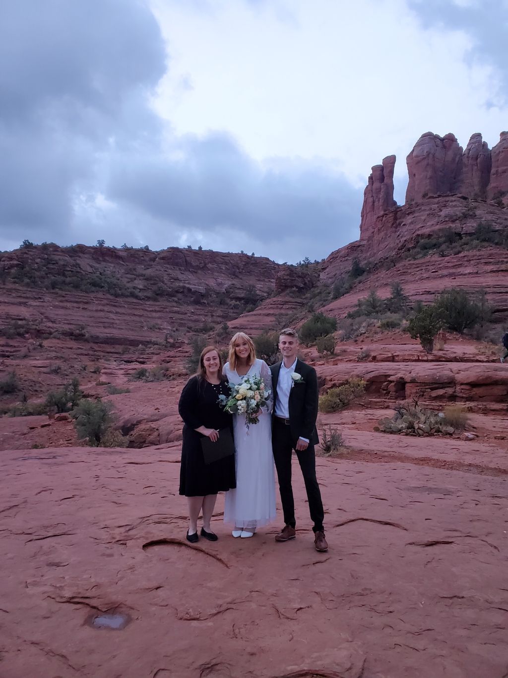 Karigan & Holden December 2020 Cathedral Rock Sedo