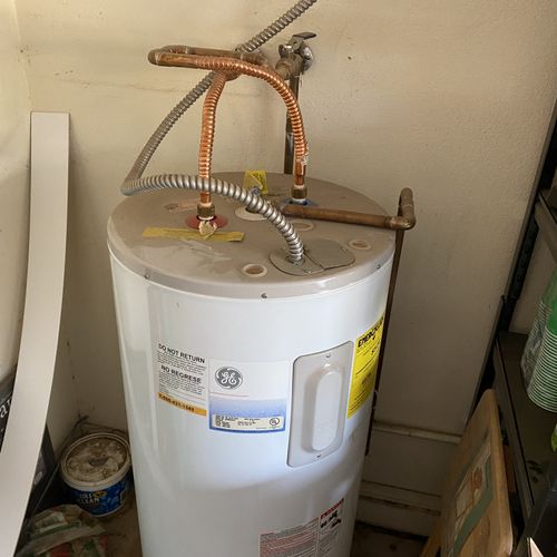 Old, leaking heater