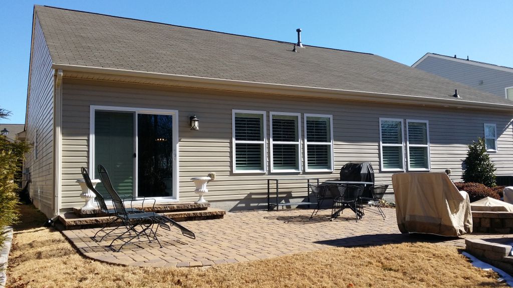 Before Patio cover 