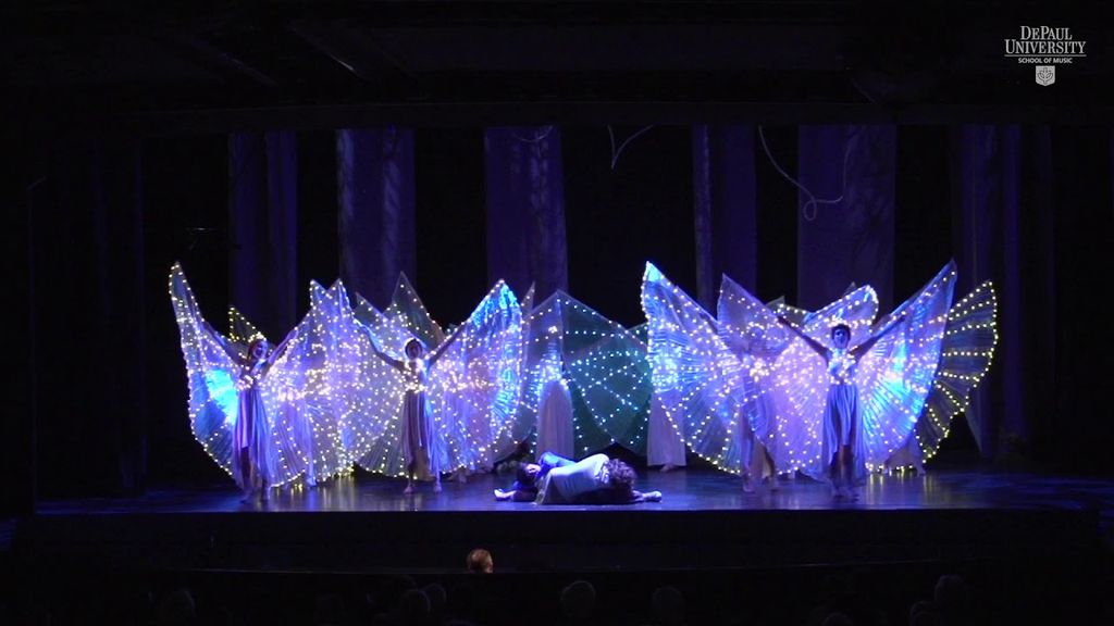 Monika in DePaul's opera production of "Hansel and