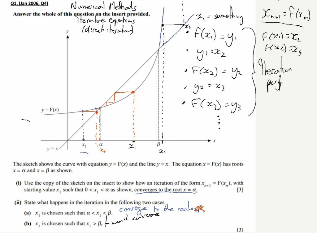 Using the staircase method to solve a problem