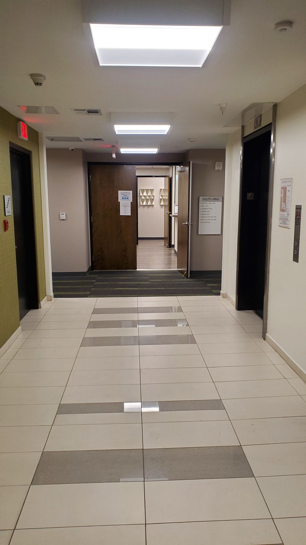 After coming out of the 4th Floor elevators, turn 