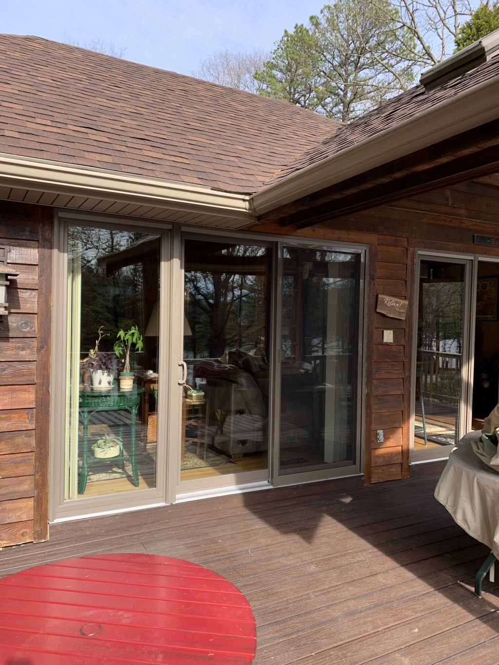 Deep Creek Roof, Deck, Slider Remodel