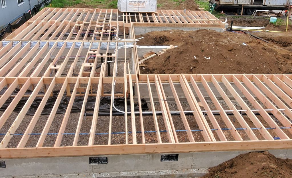 below floor plumbing
