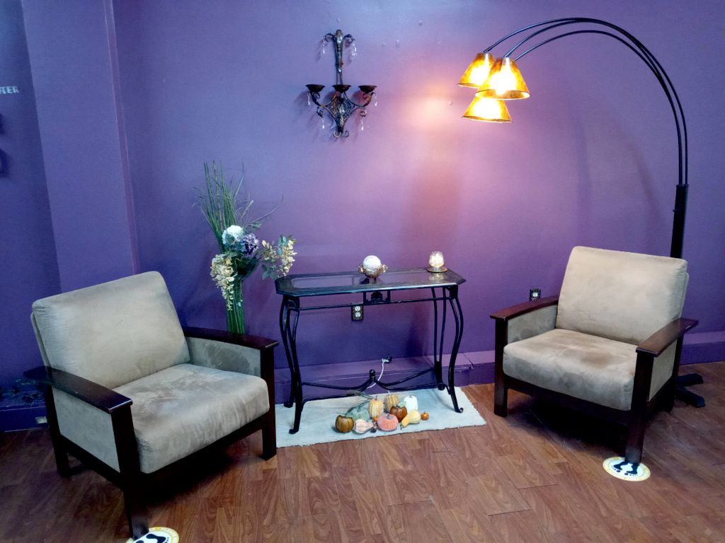 Relaxing waiting area