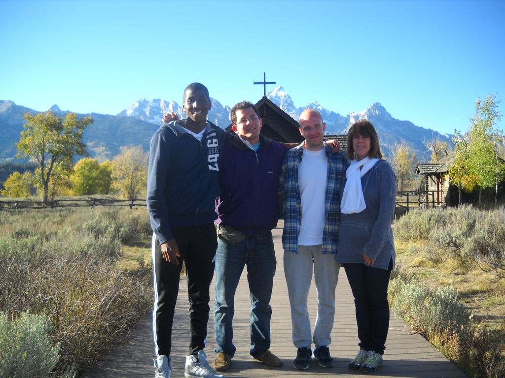Friends from Colombia and Russia who I have helped