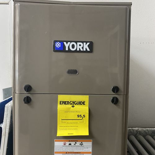 york furnace ready to be installed or bought!