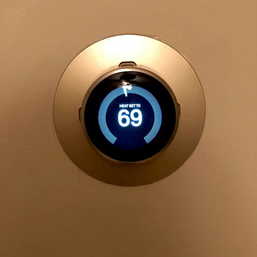 Installed a Nest thermostat: Not only was Scott Me