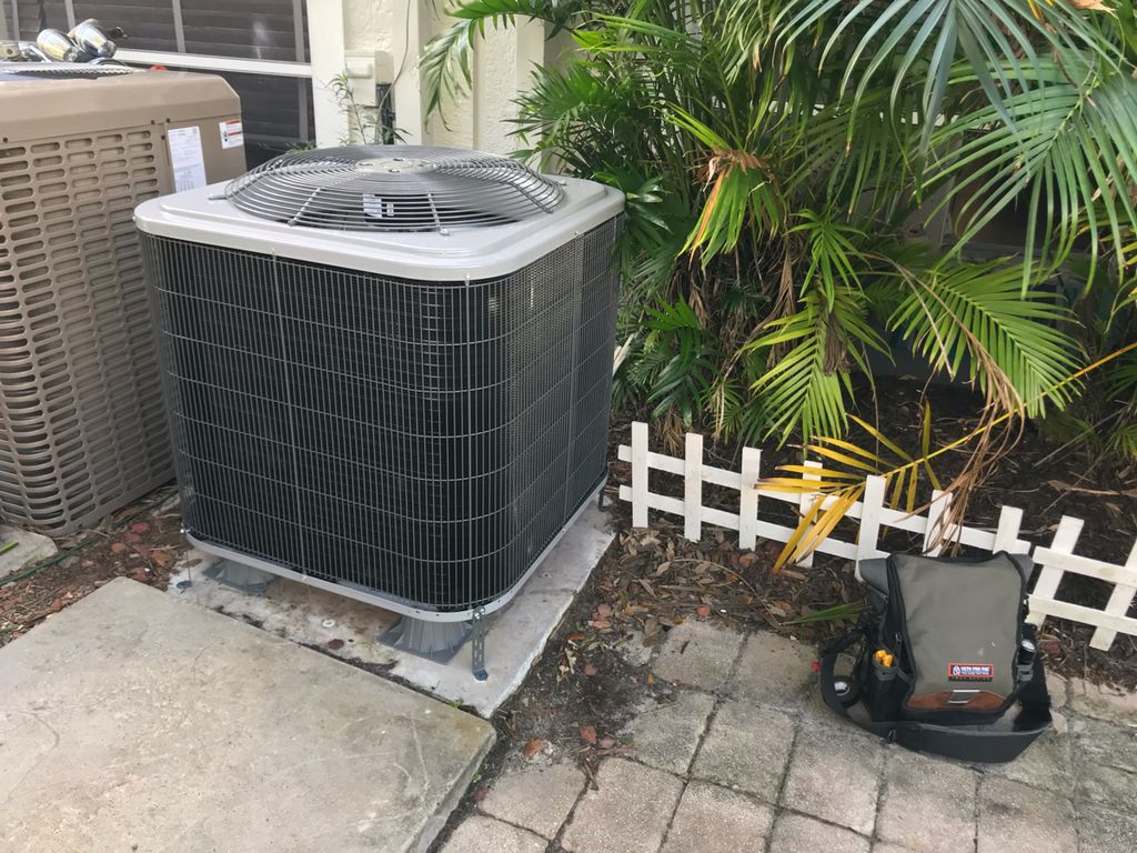 New Condensing Unit installed