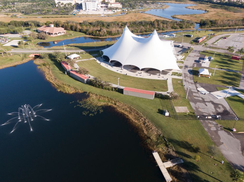 Aerial Photography Ampthitheater