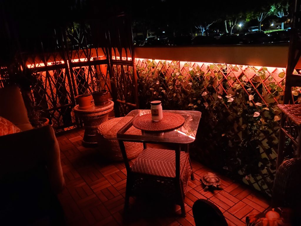 Custom LED Strip Balcony Install
