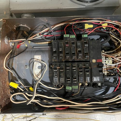 Mark completed an Electrical panel replacement on 
