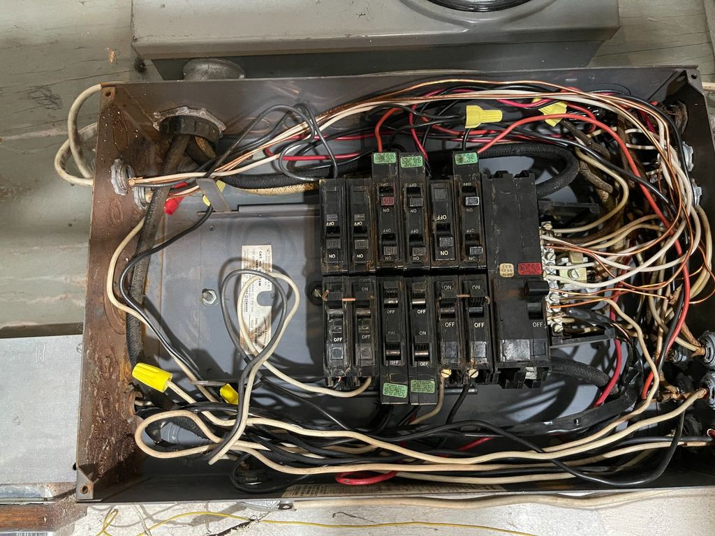 Mark completed an Electrical panel replacement on 