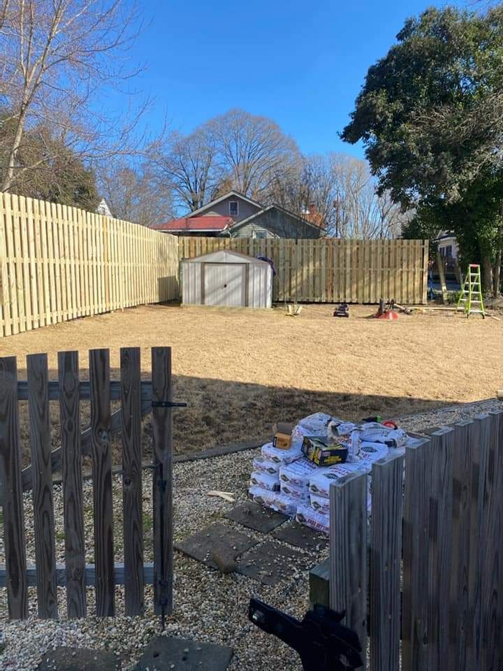 8 Ft Shadow Box Privacy Fence