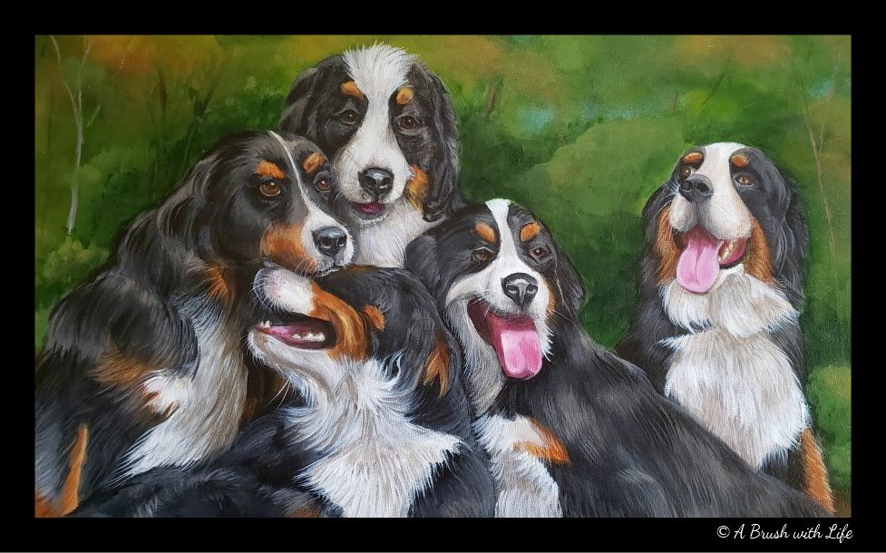  Pet Portrait- Acrylic on CAnvas