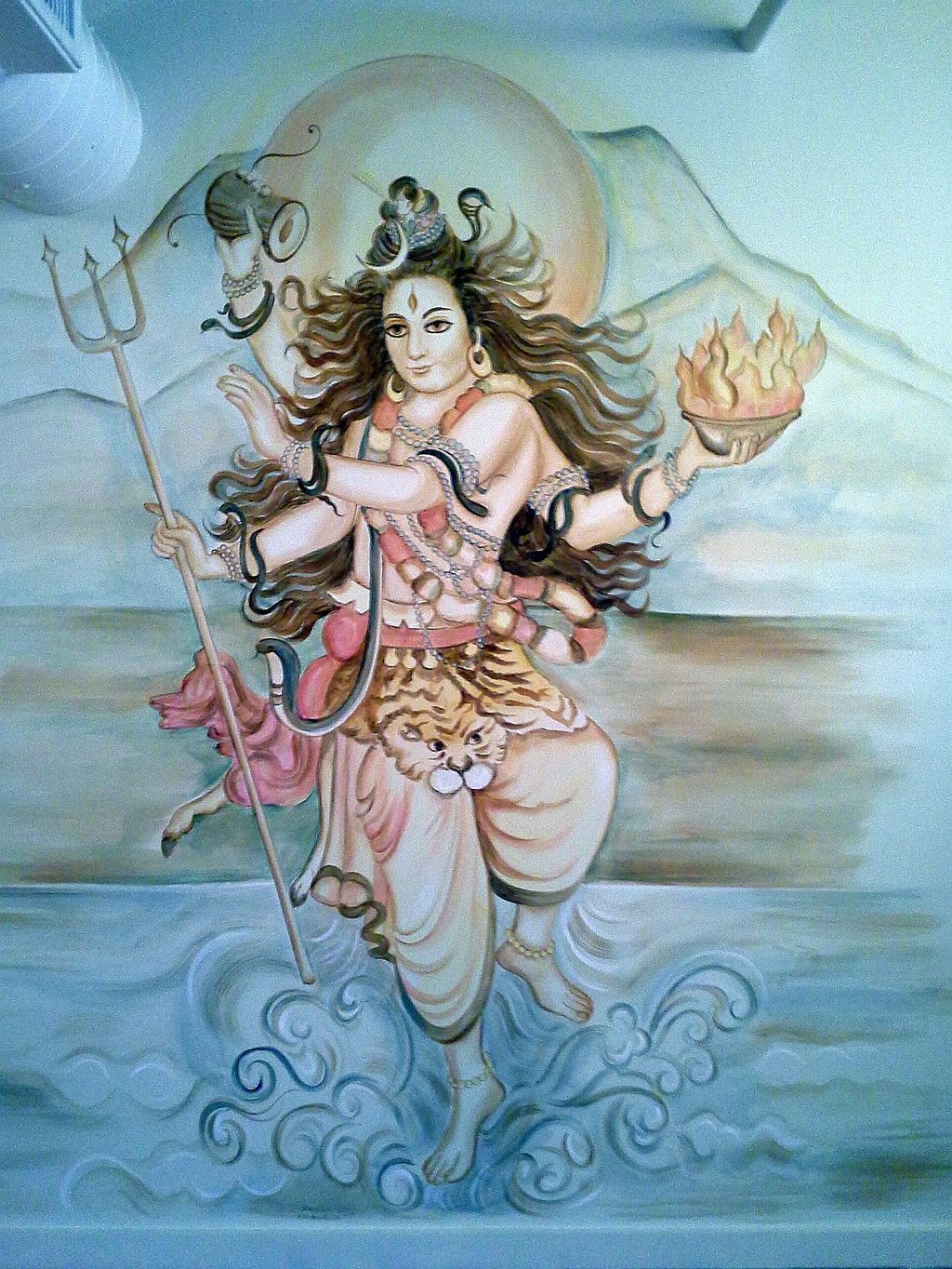 Common Man Inn and Spa, Yoga Studio wall mural