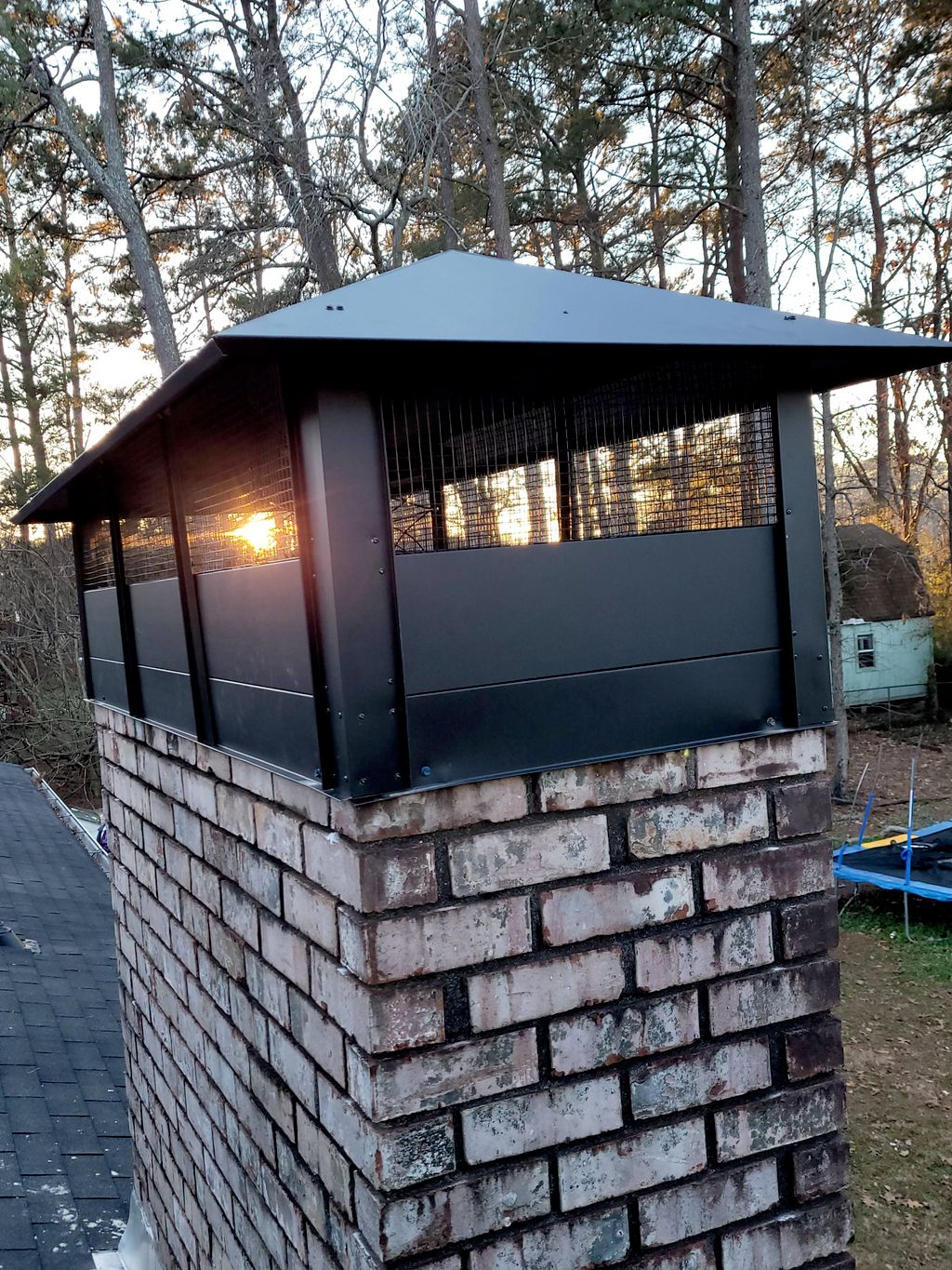 01-14-21 installed custom made masonry cap