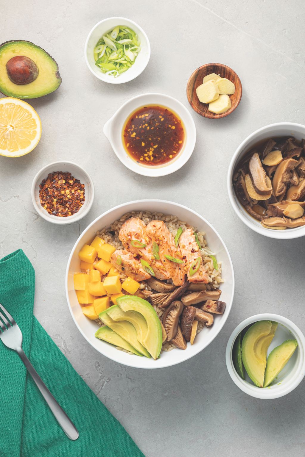 Salmon Poke Bowl: From my new cookbook!