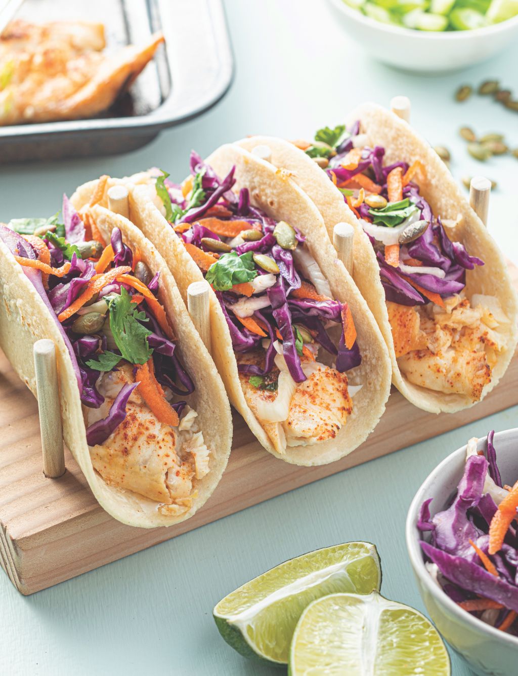 Fish Tacos: From my new cookbook!