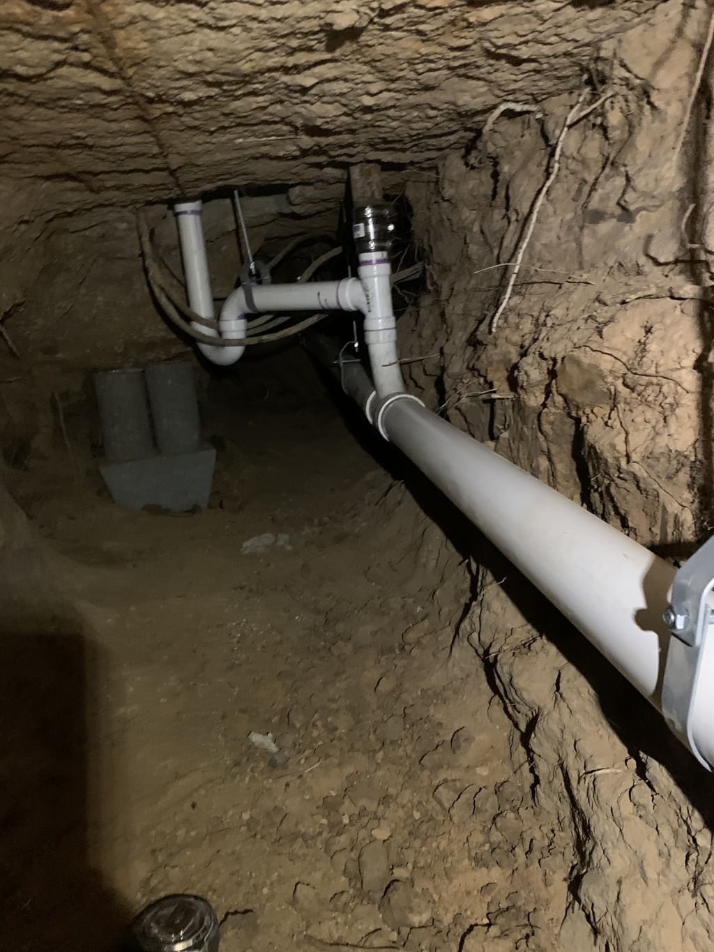 Tunnel and plumbing repair 