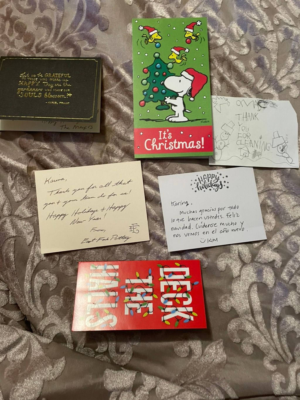 Christmas cards from our amazing clients 