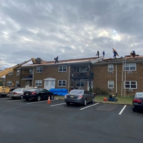Apartment Complex Roof Replacement