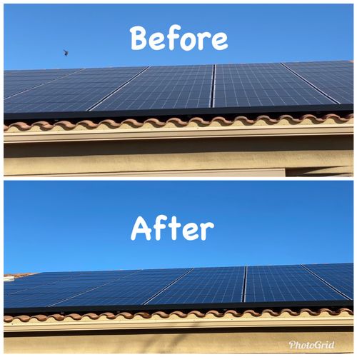 Never had my solar cleaned since installation.  Su